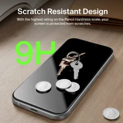 Belkin InvisiGlass Privacy skjermbeskytter for iPhone 17 Pro