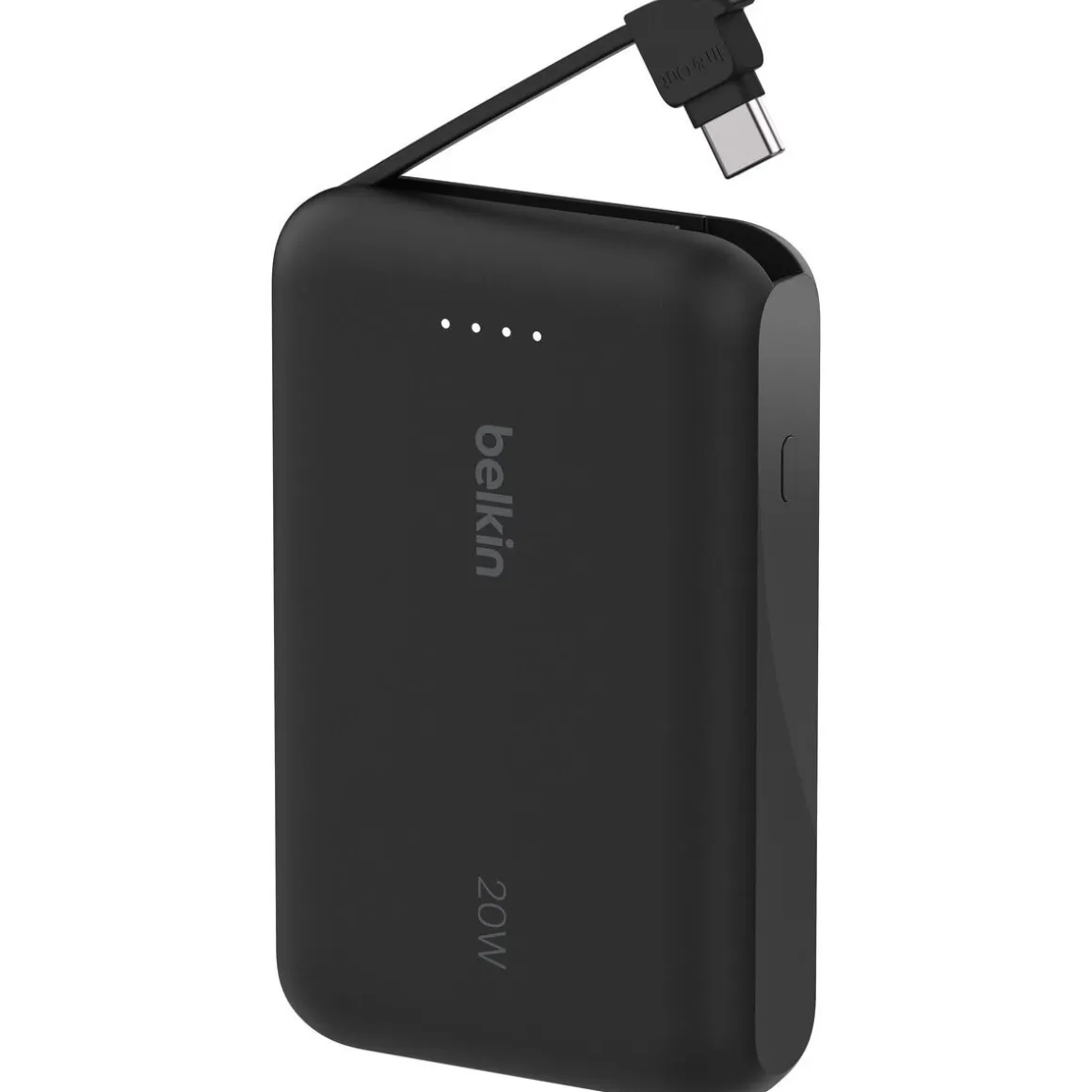 Belkin powerbank 10 000 mAh USB-C med kabel