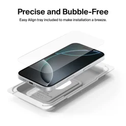 Belkin Recycled InvisiGlass skjermbeskytter for iPhone 17 / 16 Pro