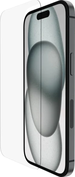 Belkin ScreenForce UltraGlass, skjermbeskytter for iPhone 16 / iPhone 15 / iPhone 14 Pro