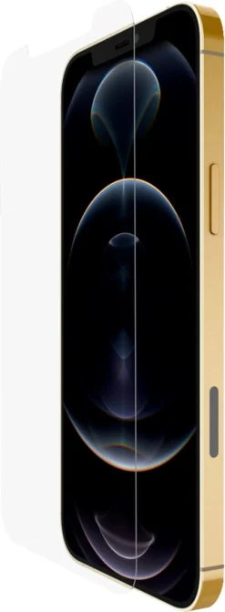 Belkin Tempered Glass Privacy Anti-Microbial, skjermbeskytter for iPhone 12 Pro Max