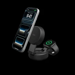 Belkin UltraCharge Pro 2 in 1 lader Qi2, 25 W