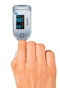Beurer Pulsoximeter PO 60 Bluetooth, oksygenmåler