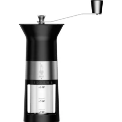 Bialetti kaffekvern manuell 6 malingsgraderer svart