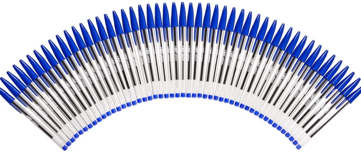 Bic Cristal Medium kulepenn, 50-pack