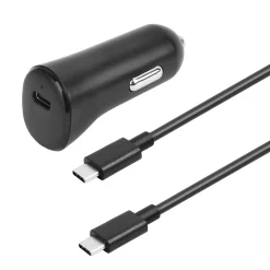 Billader 12 V mobil USB-C til USB-C, 20 W