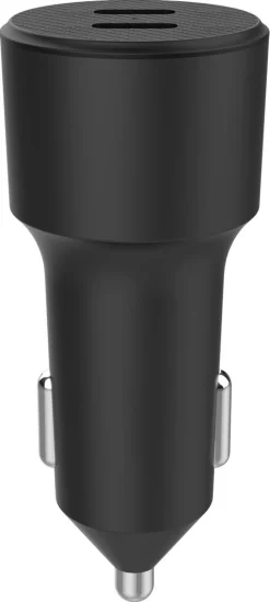 Billader mobil 2-i-1, 12 V, 24 V, USB-C, 40 W