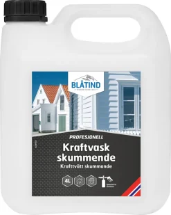 Blåtind kraftvask skummende, 4 liter