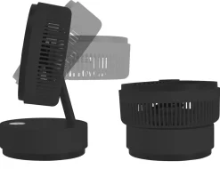Bordvifte med timer 24 cm, sammenleggbar
