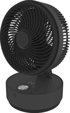 Bordvifte med timer 24 cm, sammenleggbar