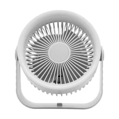 Bordvifte med USB og veggfeste, hvit, 20 cm
