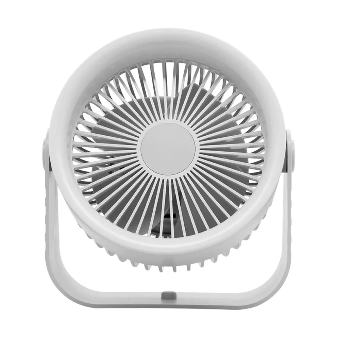 Bordvifte med USB og veggfeste, hvit, 20 cm