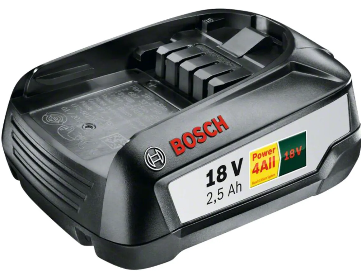 Bosch batteri, 18 V 2,5 Ah W-B