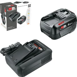 Bosch batteri og lader 18 V 1 x 4,0 Ah AL 18V-44