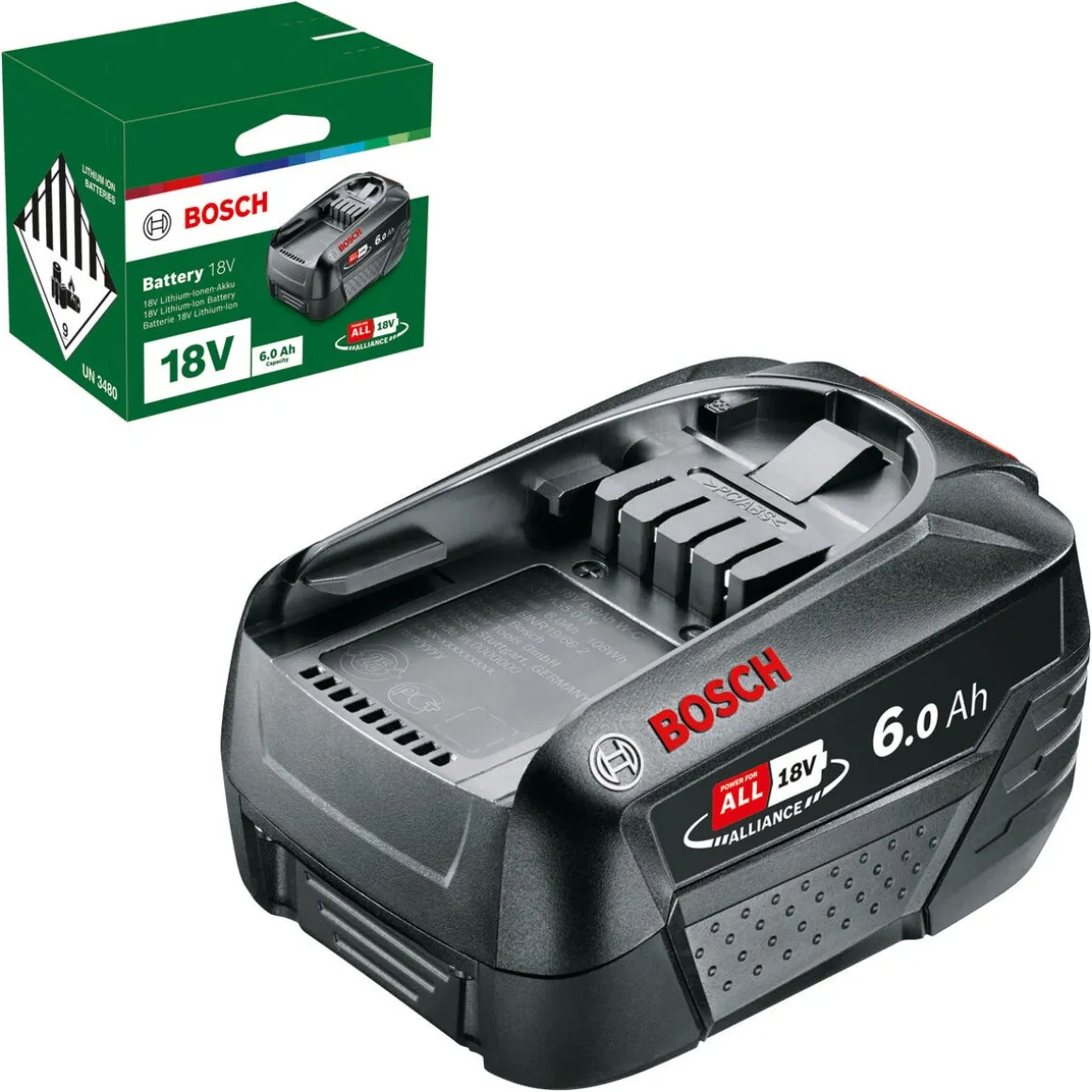 Bosch batteri PBA 18 V 6,0 Ah W-C