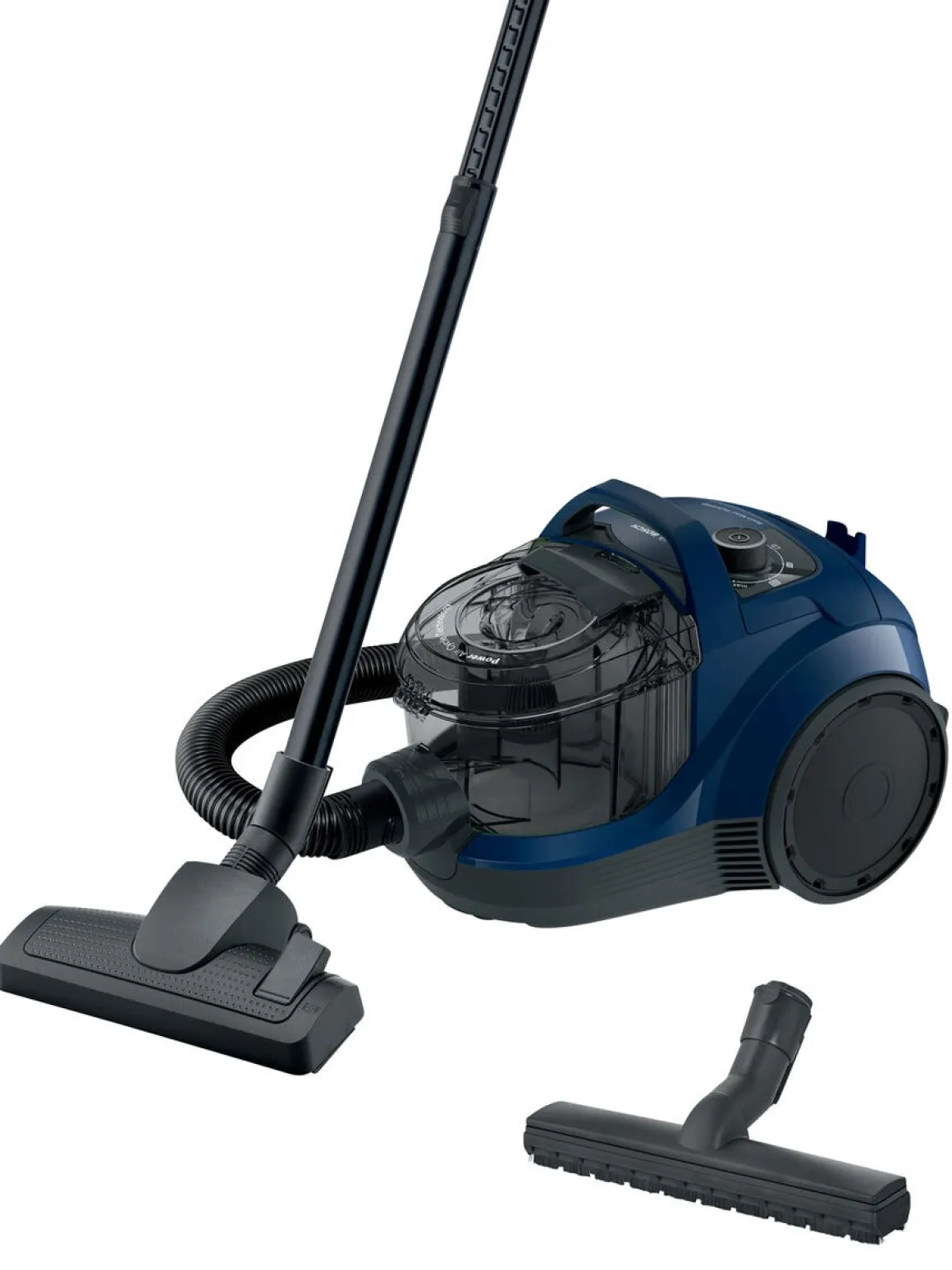 Bosch BGS21X320 poseløs støvsuger med HEPA-filter, marineblå