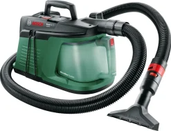 Bosch EasyVac 3 liten grovstøvsuger med tilbehør
