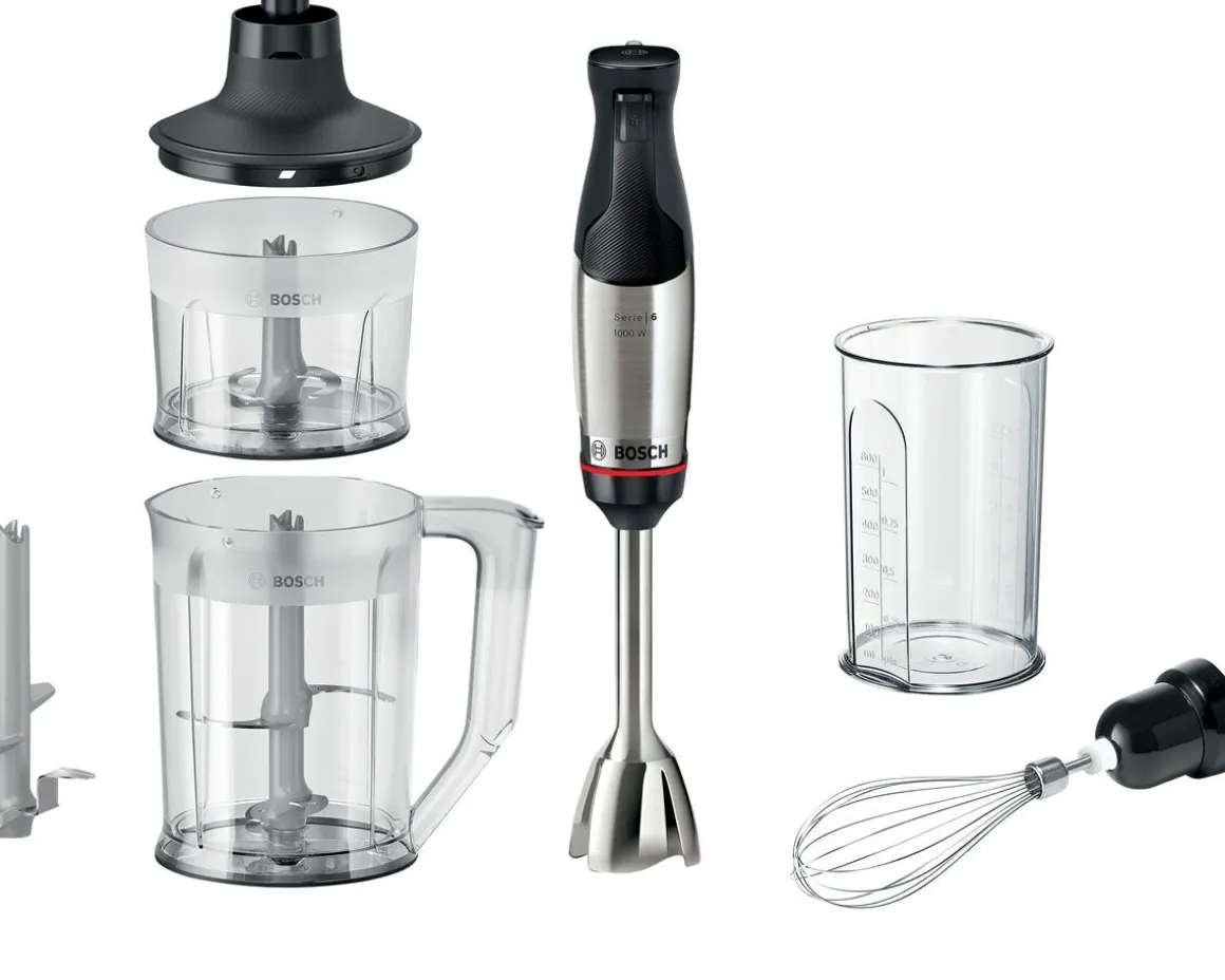 Bosch ErgoMaster Serie 6 stavmikser med tilbehør, 1000 W