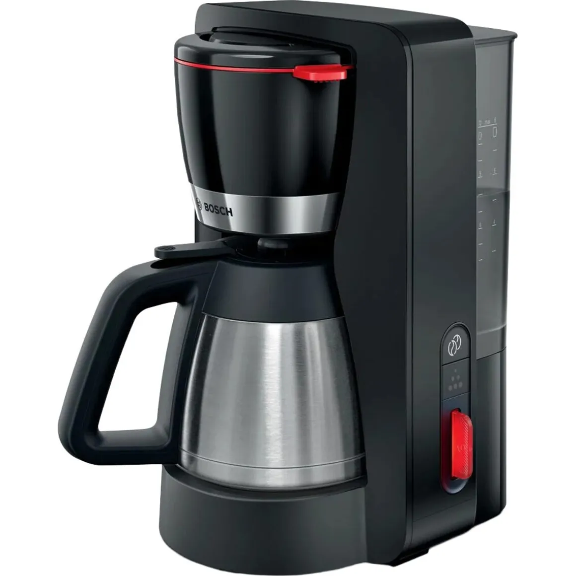 Bosch MyMoment kaffetrakter med termokanne, svart, 1,1 liter