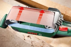 Bosch PBS 75 A båndsliper med slipebånd