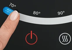 Bosch TouchControl TWK7203 vannkoker med temperaturvalg
