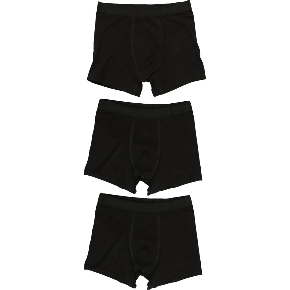 Boxershorts herre bomull, 3-pakning, flere størrelser