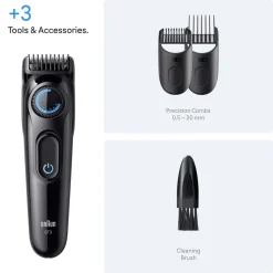 Braun Series 3 skjeggtrimmer BT3520, svart