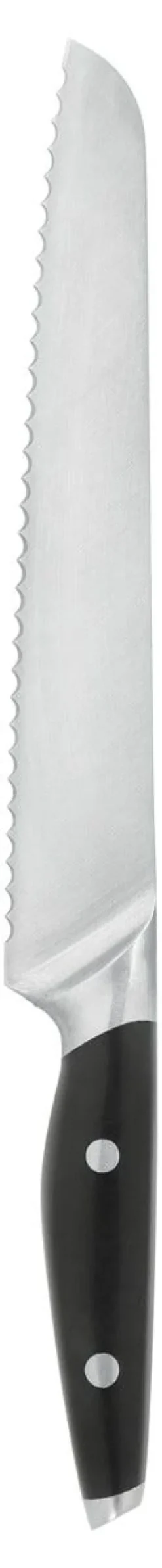 Brødkniv 20 cm, svart