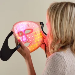 Capere LED-maske for lysbehandling av ansikt