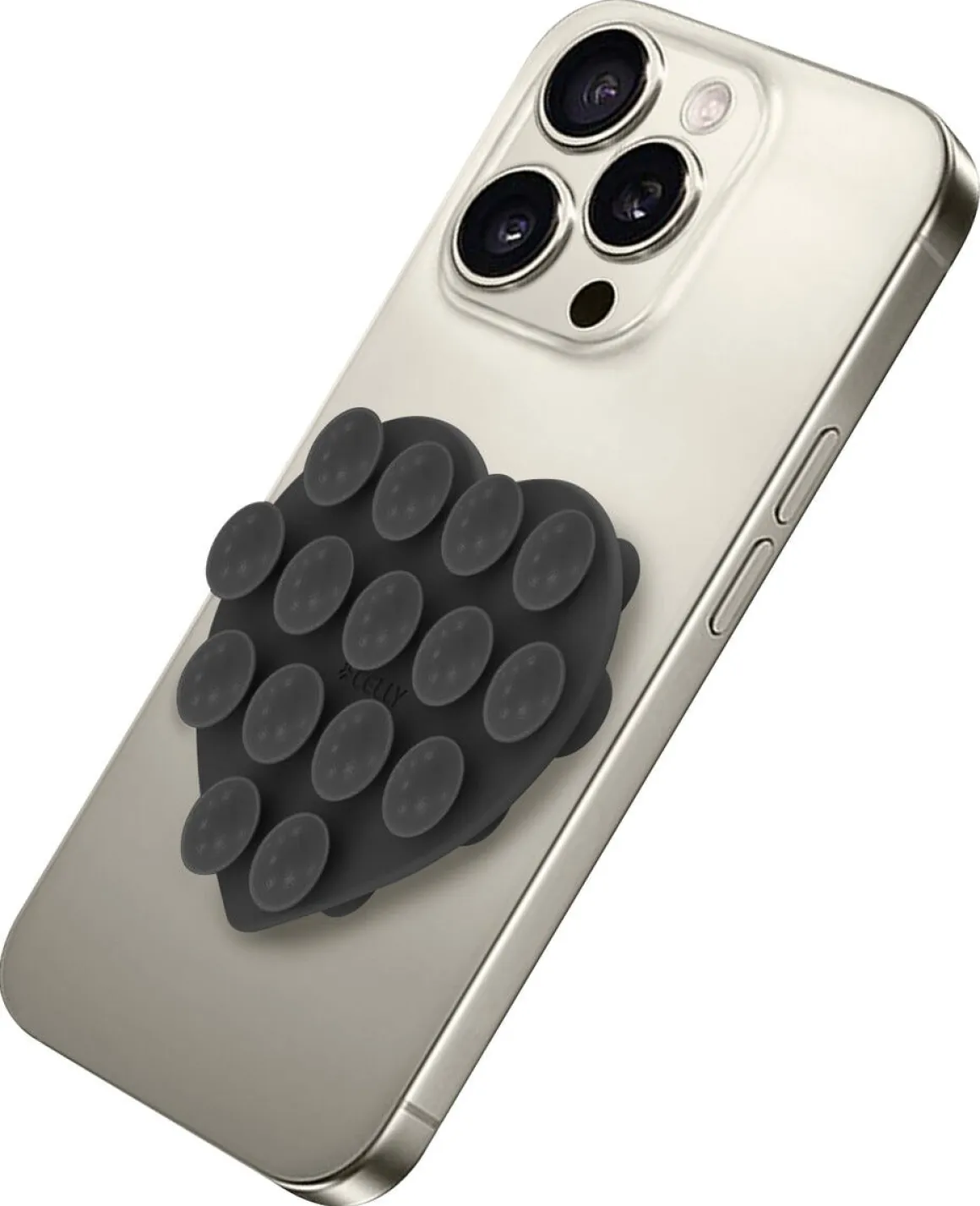 Celly Fixheart mobilholder med sugekopper