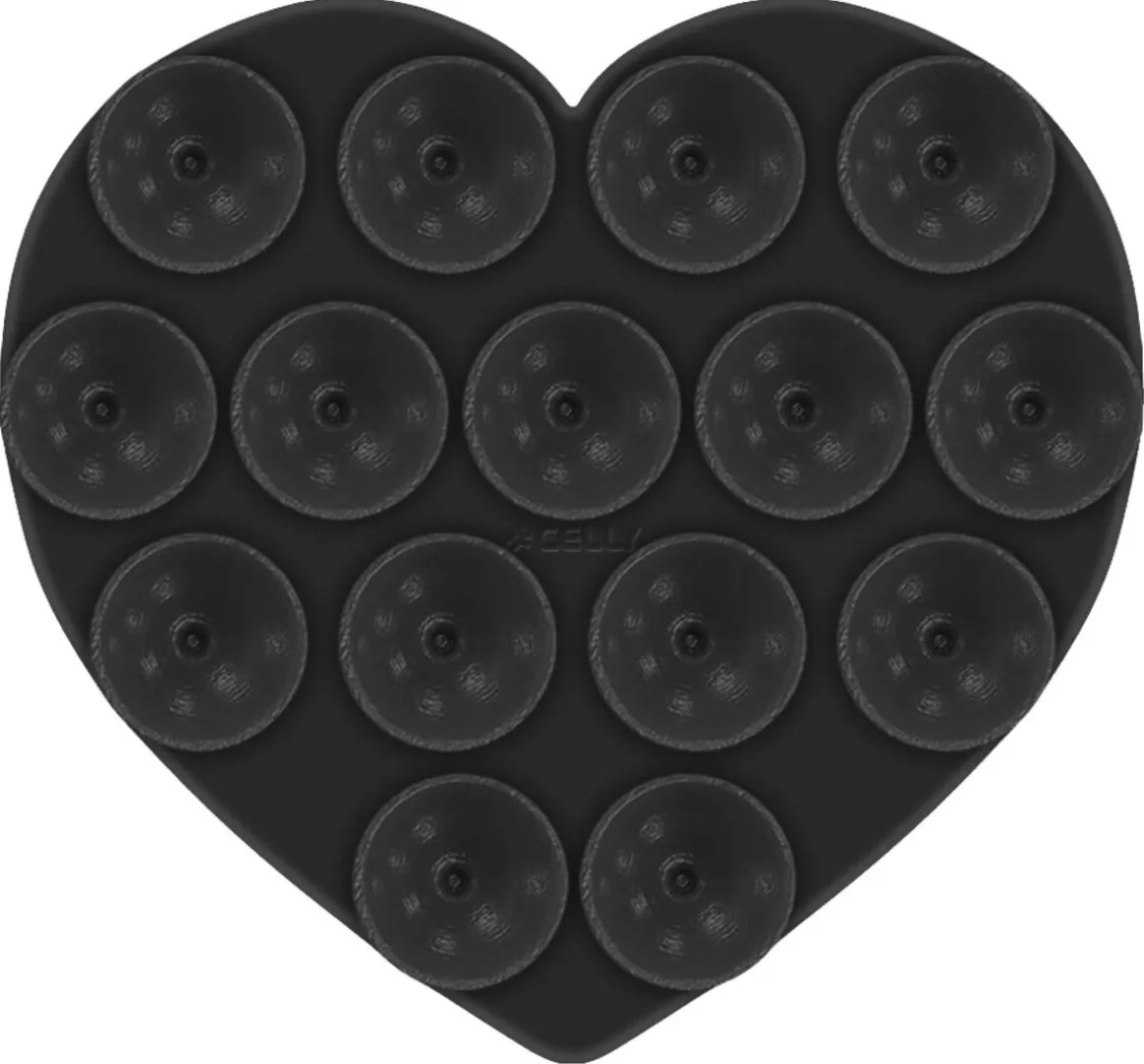Celly Fixheart mobilholder med sugekopper