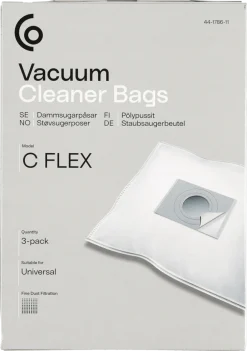 CFlex støvsugerposer, 3-pakning