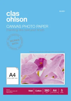 Clas Ohlson Canvas fotopapir