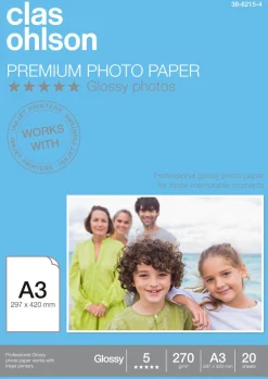 Clas Ohlson Glossy fotopapir