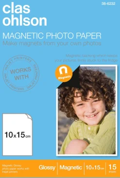 Clas Ohlson magnetisk fotopapir