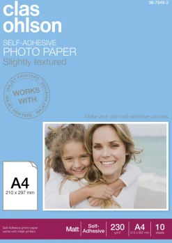 Clas Ohlson selvklebende fotopapir