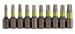 Cocraft 25 mm bitssett, 10 deler