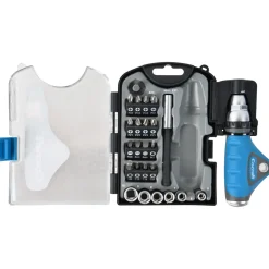 Cocraft bitsskrutrekker med sperre og bits, 25 deler