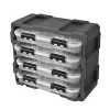 Cocraft FSS oppbevaringsbokser med rack, 4-pakning