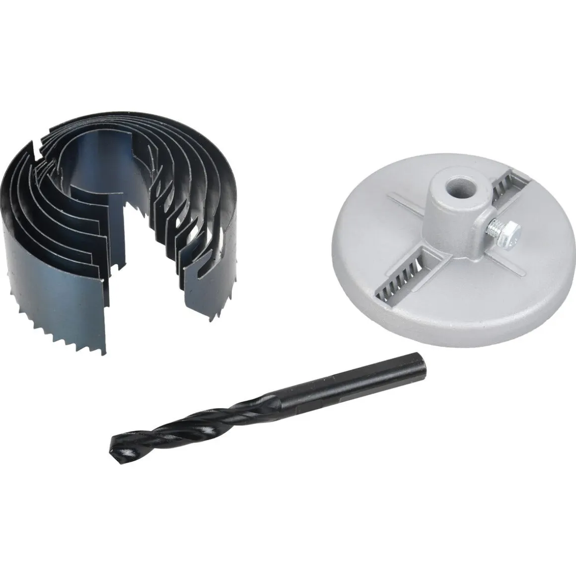 Cocraft hullsagsett 25–62 mm, tre og gips, 7 deler