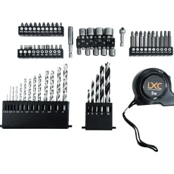 Cocraft LXC DD650-K drill 18 V batteri og tilbehør