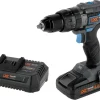 Cocraft LXC drill 18 V med 1 batteri HDD18-BL