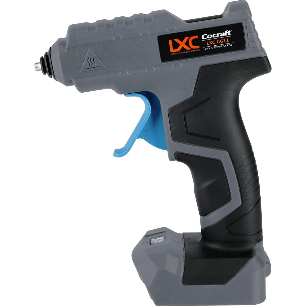Cocraft LXC GG11 trådløs limpistol med 3 limstaver, 18 V