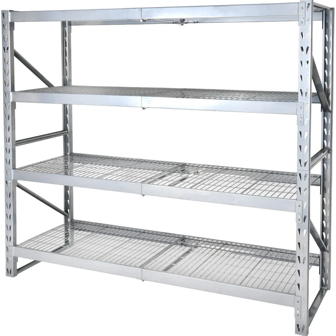 Cocraft metallhylle, lagerreol 4 hyller, 183 x 195,5 x 61 cm