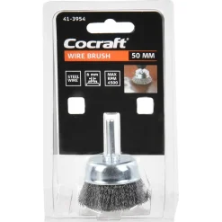 Cocraft roterende stålbørste for drill, 50 mm