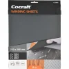 Cocraft sandpapir 240, 320 og 600, 6-pakning
