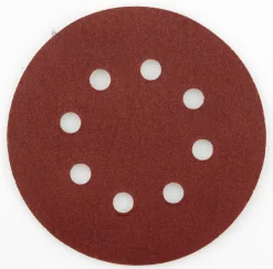 Cocraft sandpapir for slipemaskin, 125 mm rondell