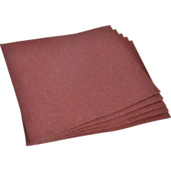 Cocraft sandpapir for tre og metall, 230 x 280 mm, 5-pakning