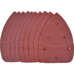 Cocraft sandpapir multibruk 140x100 mm, borrelås, 10-pakning