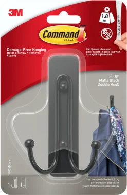 Command selvheftende krok dobbel, large